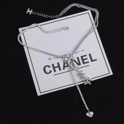 CHANE1 五芒星ダイヤモンドネックレス【50％割引+送料無料】