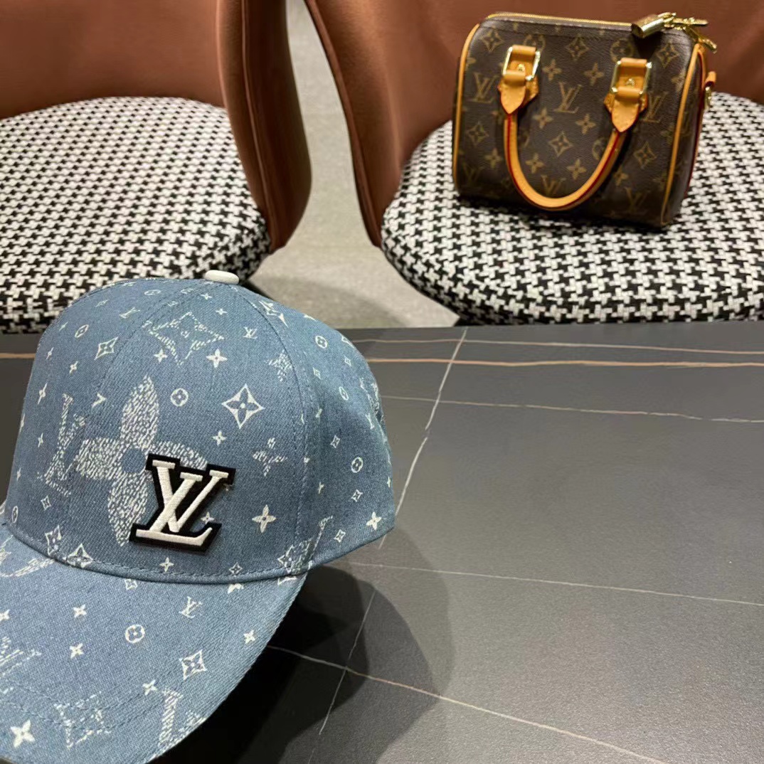 LV 四つ葉のクローバー カウボーイ ベースボール キャップ【50％割引+送料無料】