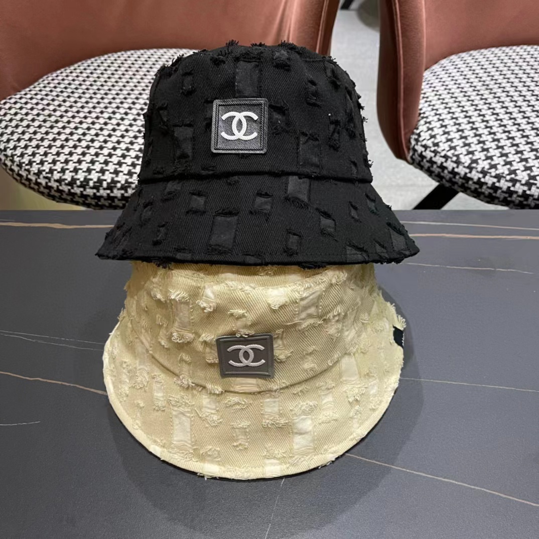 CHANE1 ホールロゴ バケットハット【50％割引+送料無料】