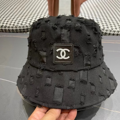 CHANE1 ホールロゴ バケットハット【50％割引+送料無料】