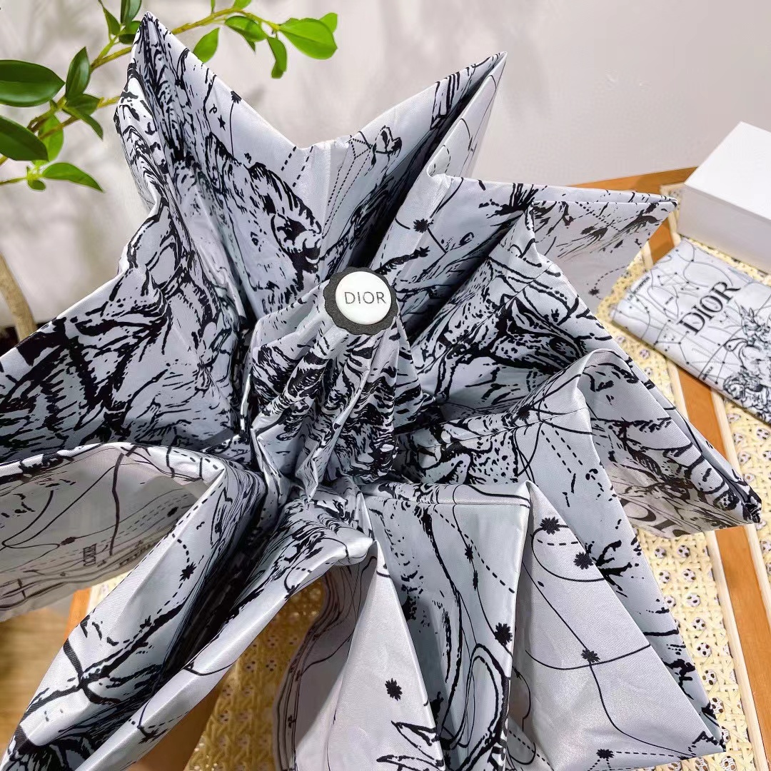 DI0Rプリント折りたたみ傘【50％割引+送料無料】