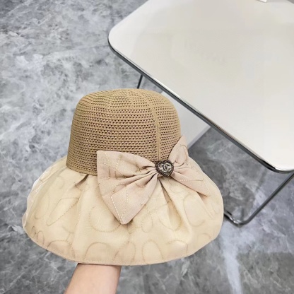 CHANE1 ハートロゴ中空サンハット【50％割引+送料無料】