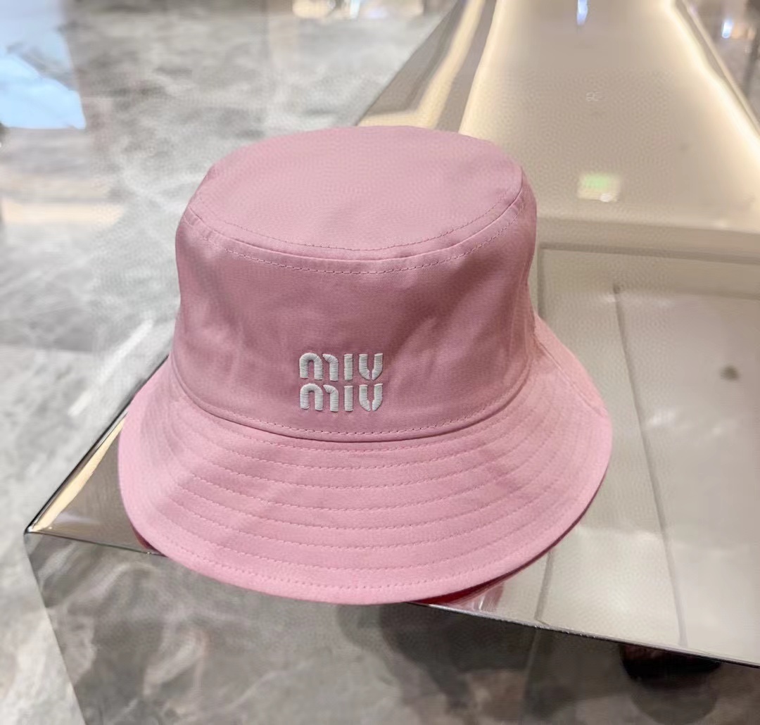 M1UM1U シンプルレターバケットハット【50％割引+送料無料】