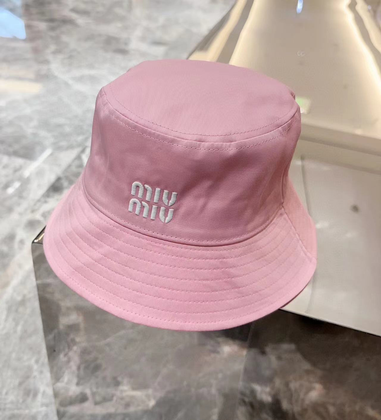 M1UM1U シンプルレターバケットハット【50％割引+送料無料】