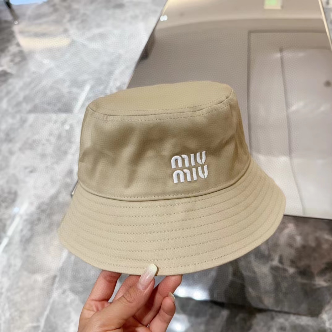 M1UM1U シンプルレターバケットハット【50％割引+送料無料】