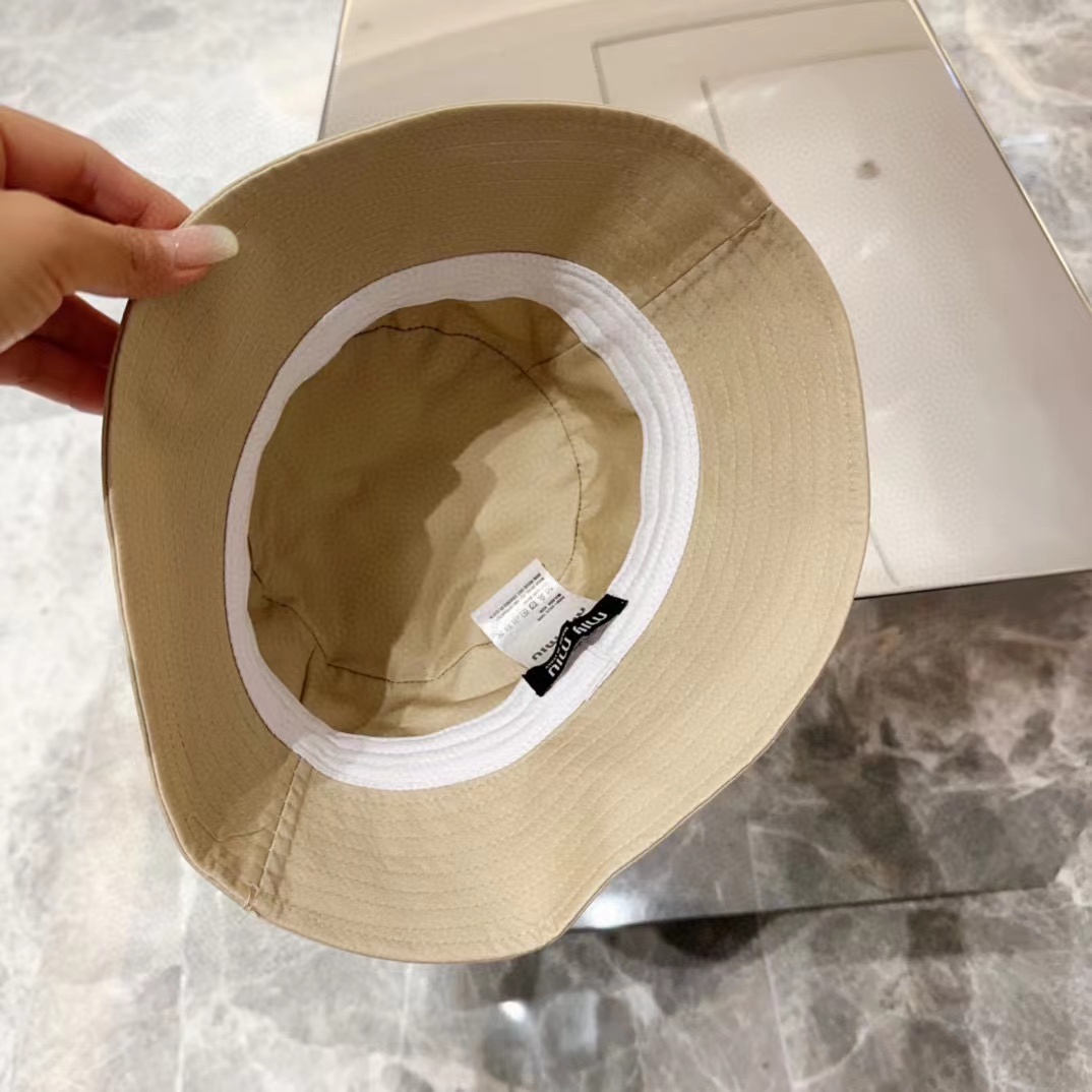 M1UM1U シンプルレターバケットハット【50％割引+送料無料】