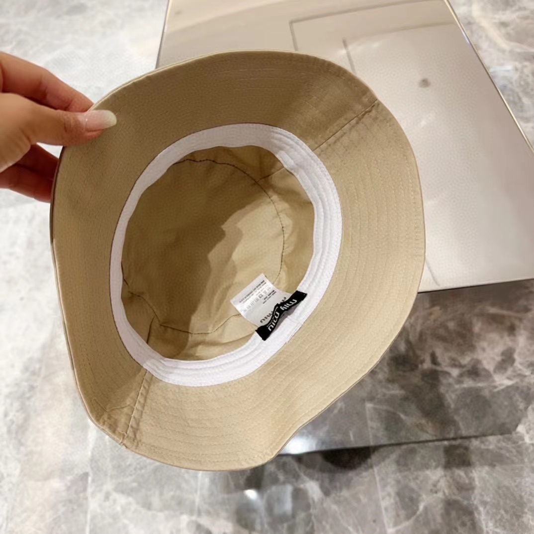 M1UM1U シンプルレターバケットハット【50％割引+送料無料】