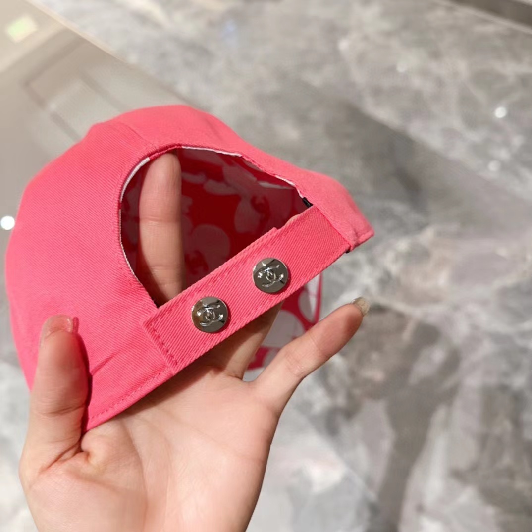 CHANE1 ダブルCロゴ ベースボールキャップ【50％割引+送料無料】