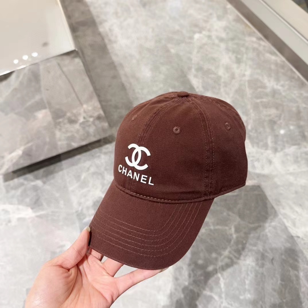 CHANE1 ダブルCロゴ ベースボールキャップ【50％割引+送料無料】