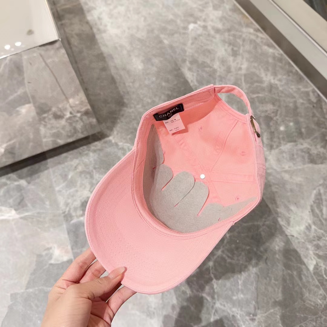 CHANE1 ダブルCロゴ ベースボールキャップ【50％割引+送料無料】