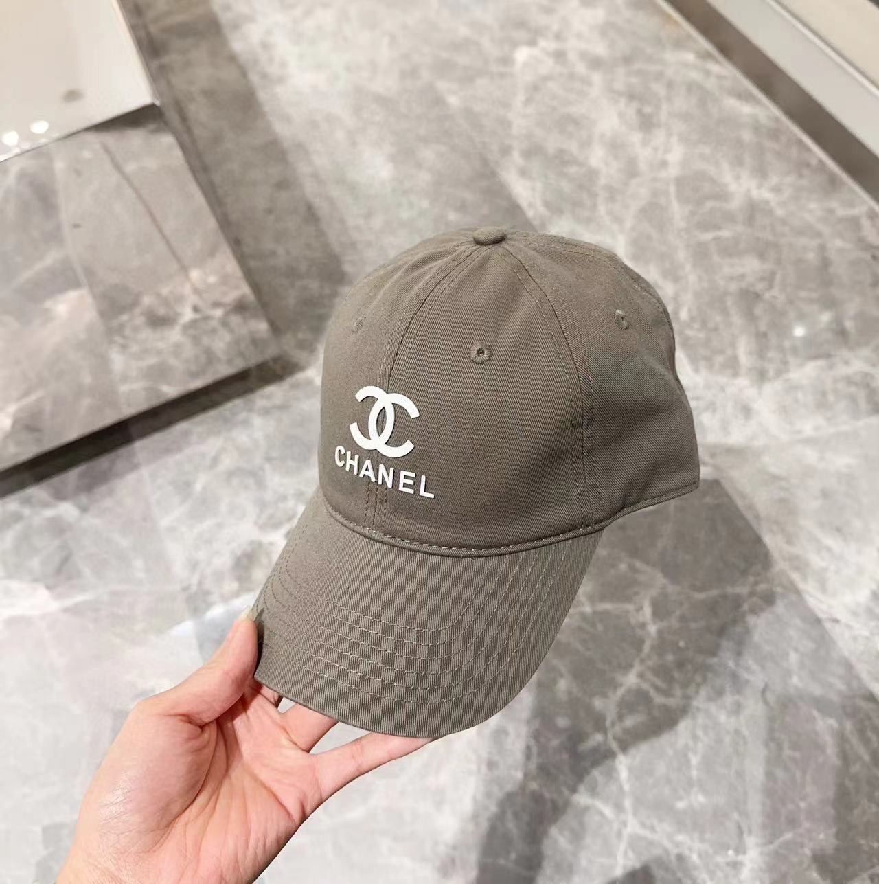 CHANE1 ダブルCロゴ ベースボールキャップ【50％割引+送料無料】