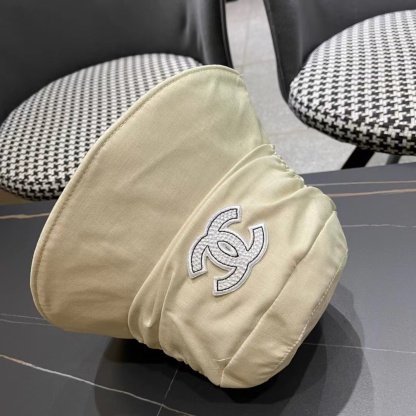 CHANE1 ダブルC ラージロゴ バケットハット【50％割引+送料無料】