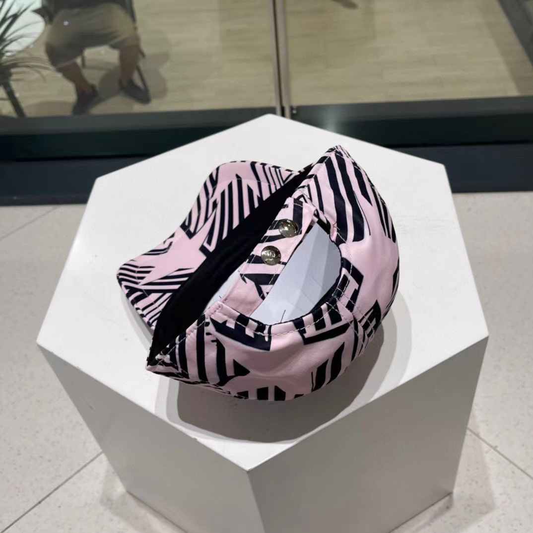 CHANE1 プリント ダブル C ロゴ ベースボール キャップ【50％割引+送料無料】