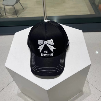 CHANE1 ボウ ベースボール キャップ【50％割引+送料無料】