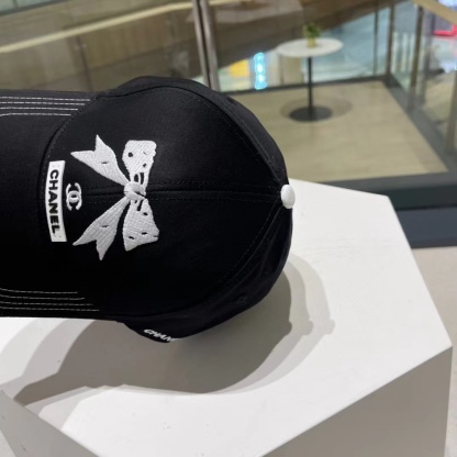 CHANE1 ボウ ベースボール キャップ【50％割引+送料無料】