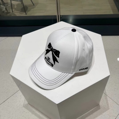CHANE1 ボウ ベースボール キャップ【50％割引+送料無料】