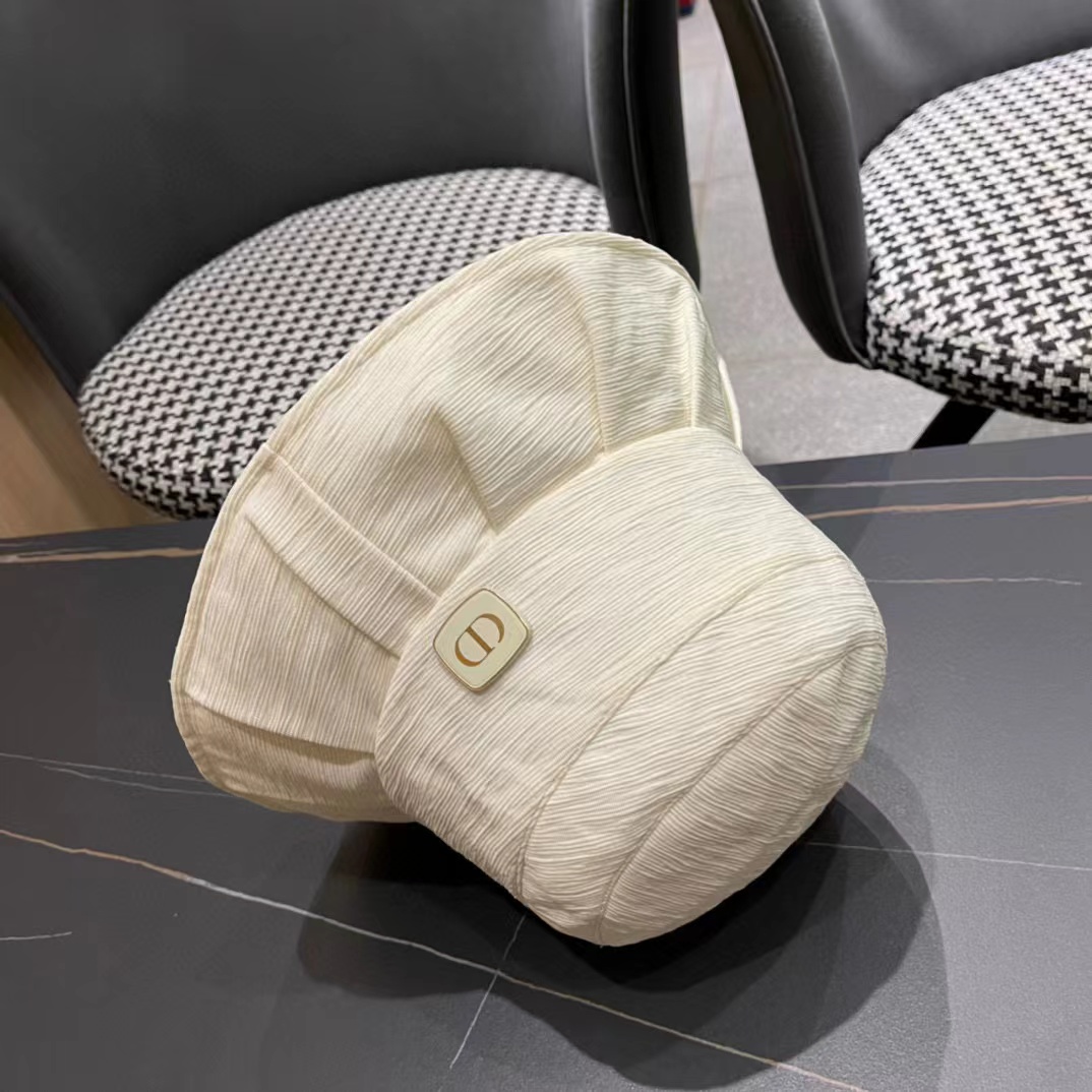 DI0R シンプルCDバケットハット【50％割引+送料無料】