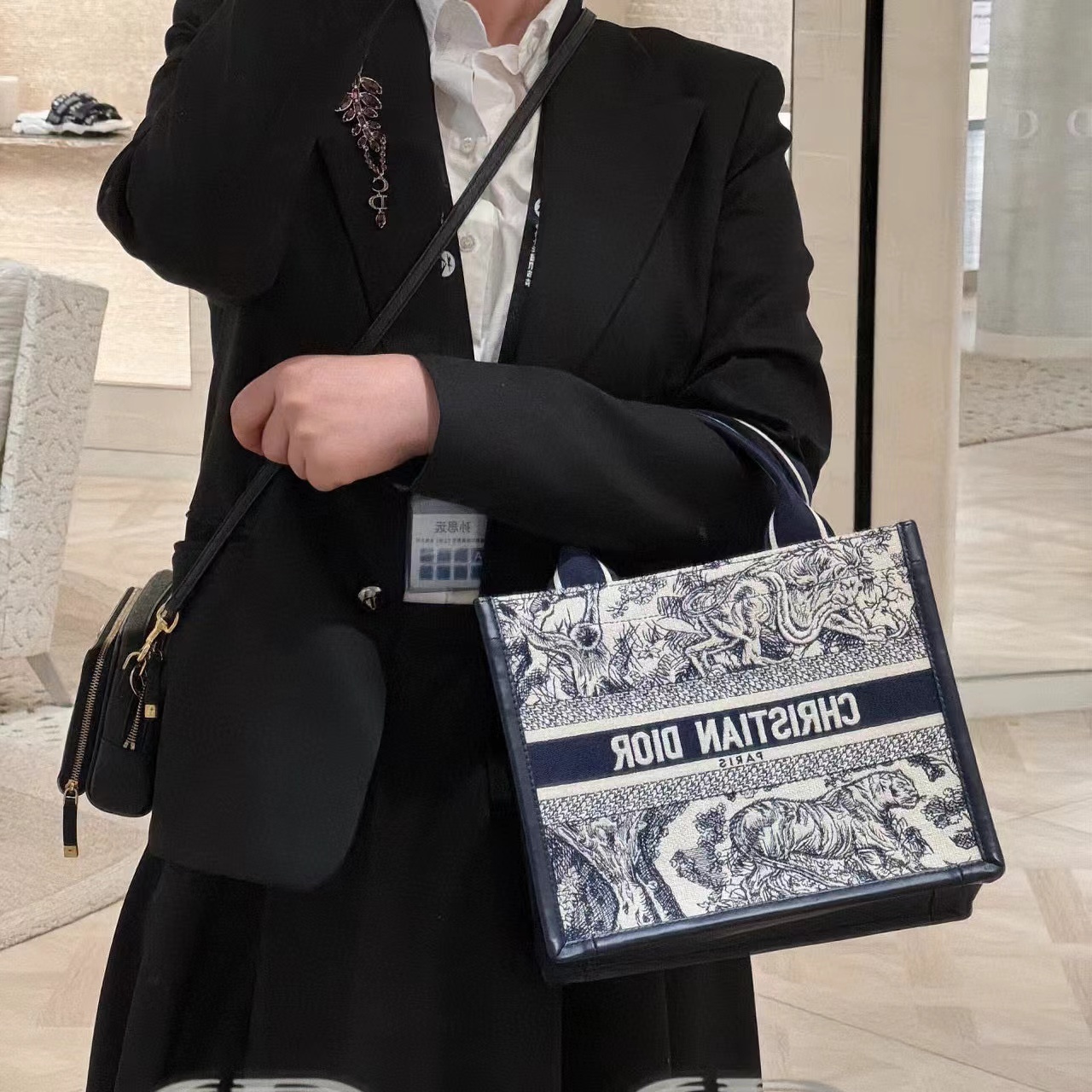 DI0R book tote ハンドバッグ【50％割引+送料無料】