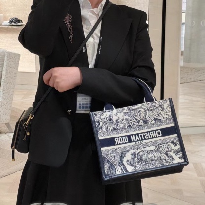 DI0R book tote ハンドバッグ【50％割引+送料無料】