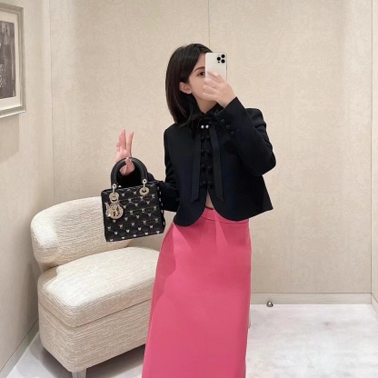 DI0R Lady バタフライハンドバッグ【50％割引+送料無料】