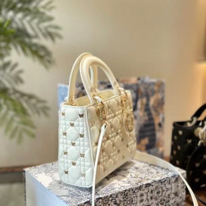 DI0R Lady バタフライハンドバッグ【50％割引+送料無料】