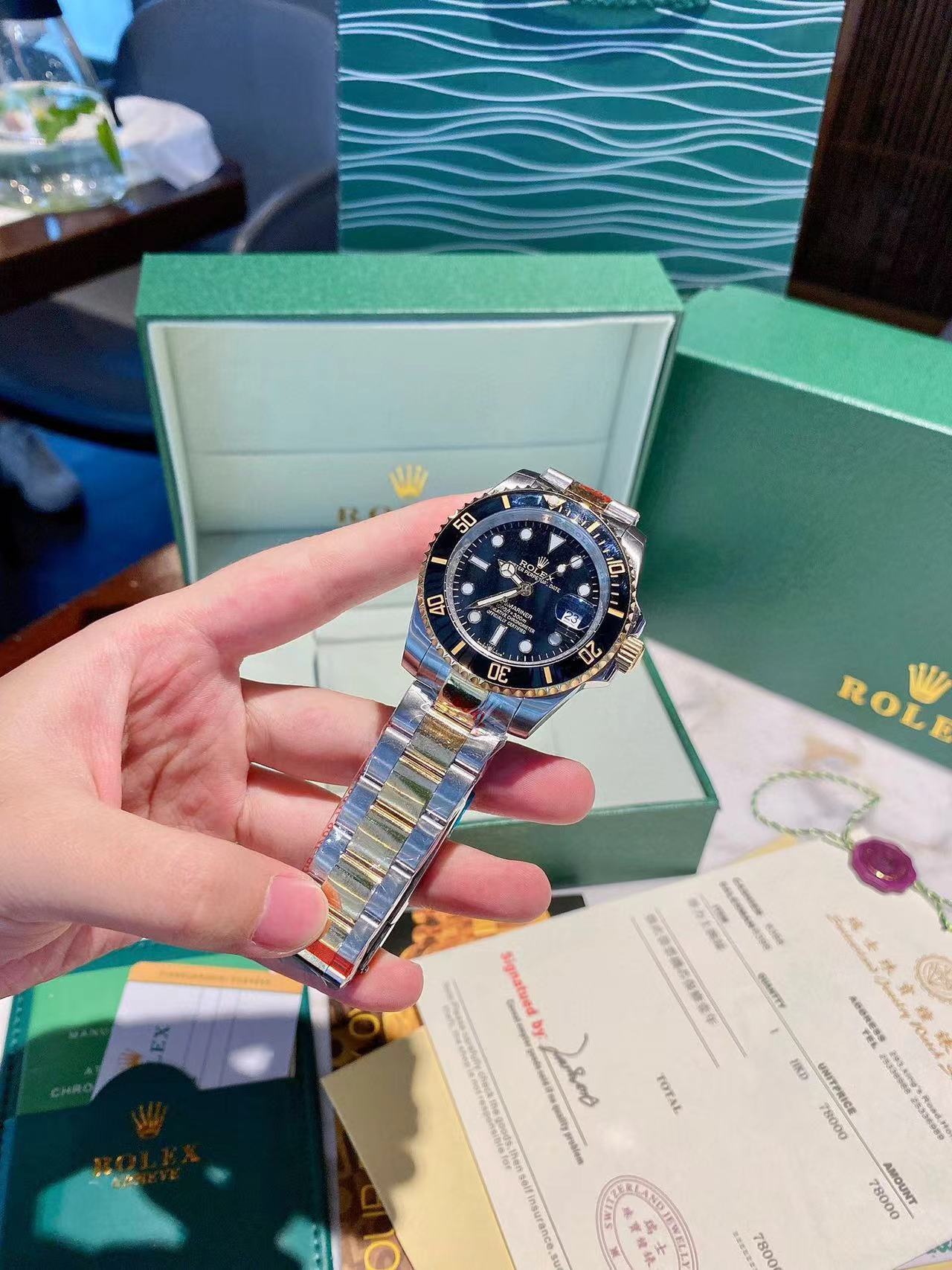 RQLEX メカニカルスチールバンドレディースウォッチ【50％割引+送料無料】