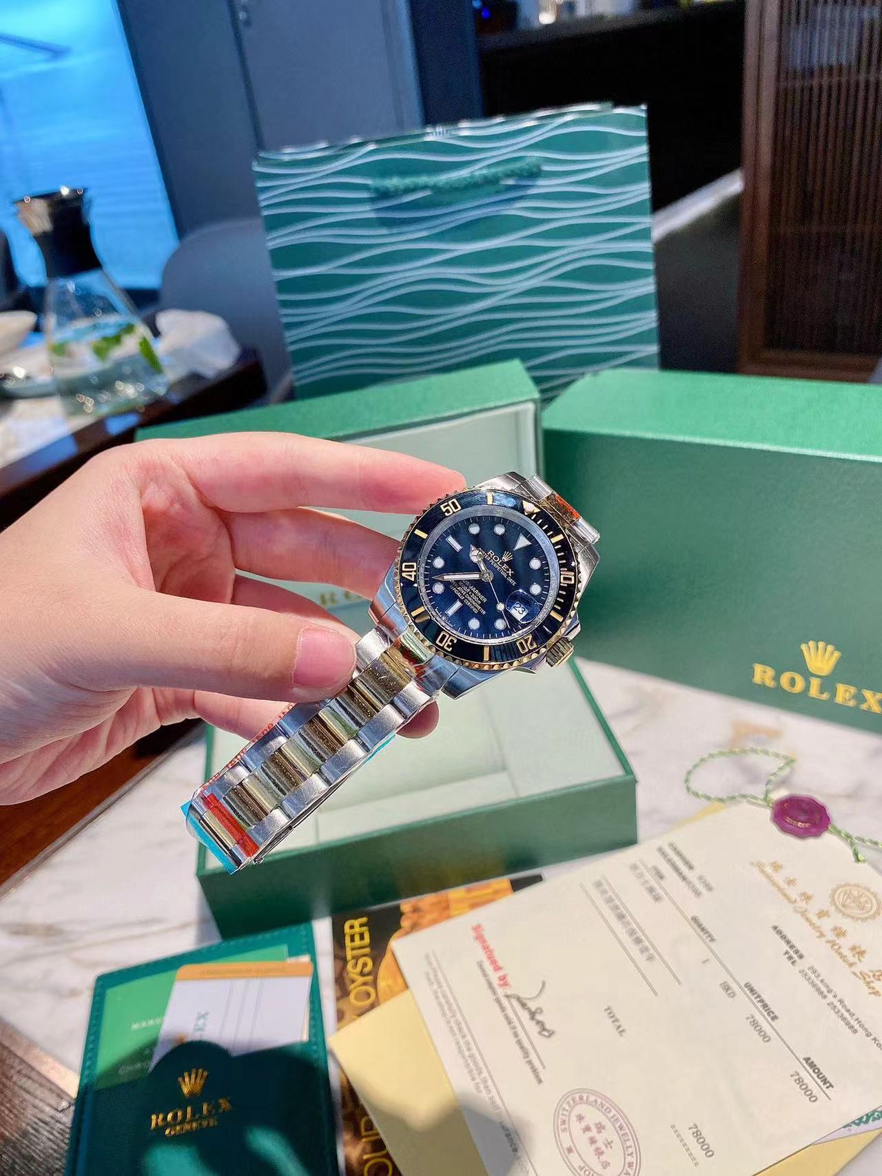 RQLEX メカニカルスチールバンドレディースウォッチ【50％割引+送料無料】