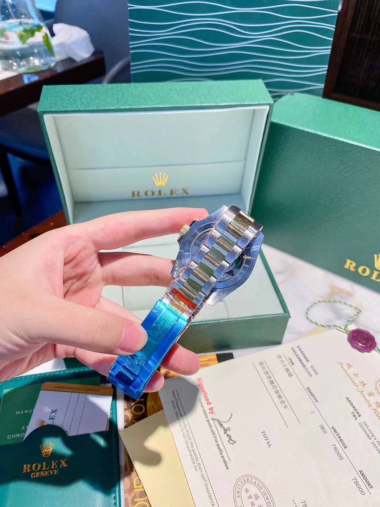 RQLEX メカニカルスチールバンドレディースウォッチ【50％割引+送料無料】