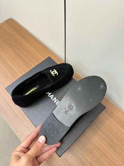 CHANE1 高品質ラムウールローファー【50％割引+送料無料】