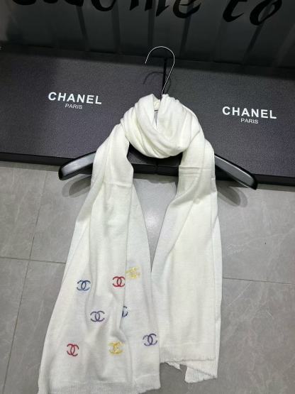 CHANE1 カラフルロゴスカーフ【50％割引+送料無料】