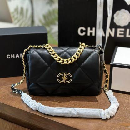 CHANE1 シープスキン ダブル C ロゴ チェーン ショルダー クロスボディバッグ【50％割引+送料無料】