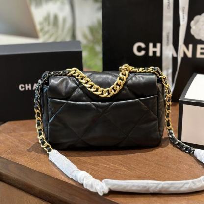 CHANE1 シープスキン ダブル C ロゴ チェーン ショルダー クロスボディバッグ【50％割引+送料無料】