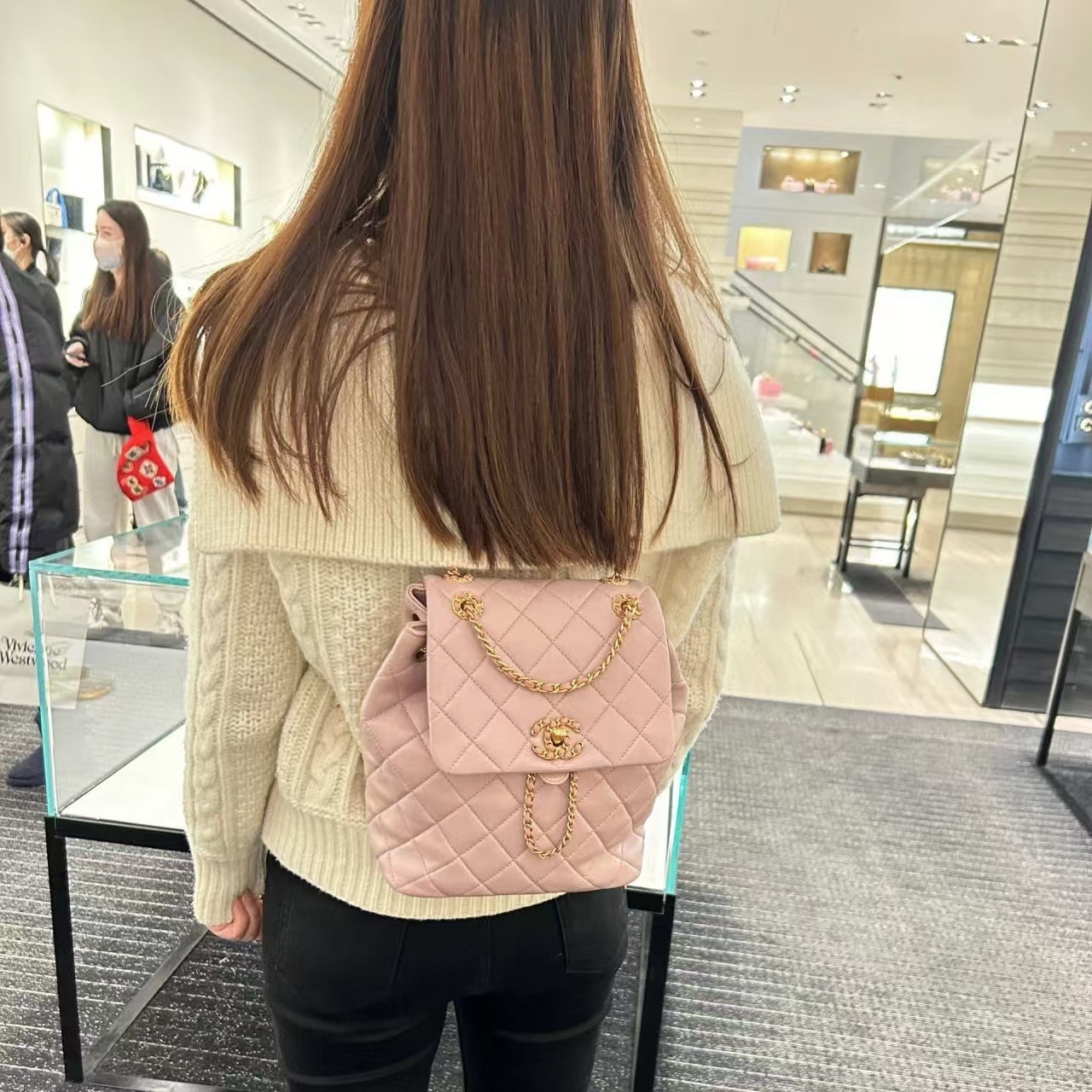 CHANE1 CF フラップ チェーン バックパック【50％割引+送料無料】