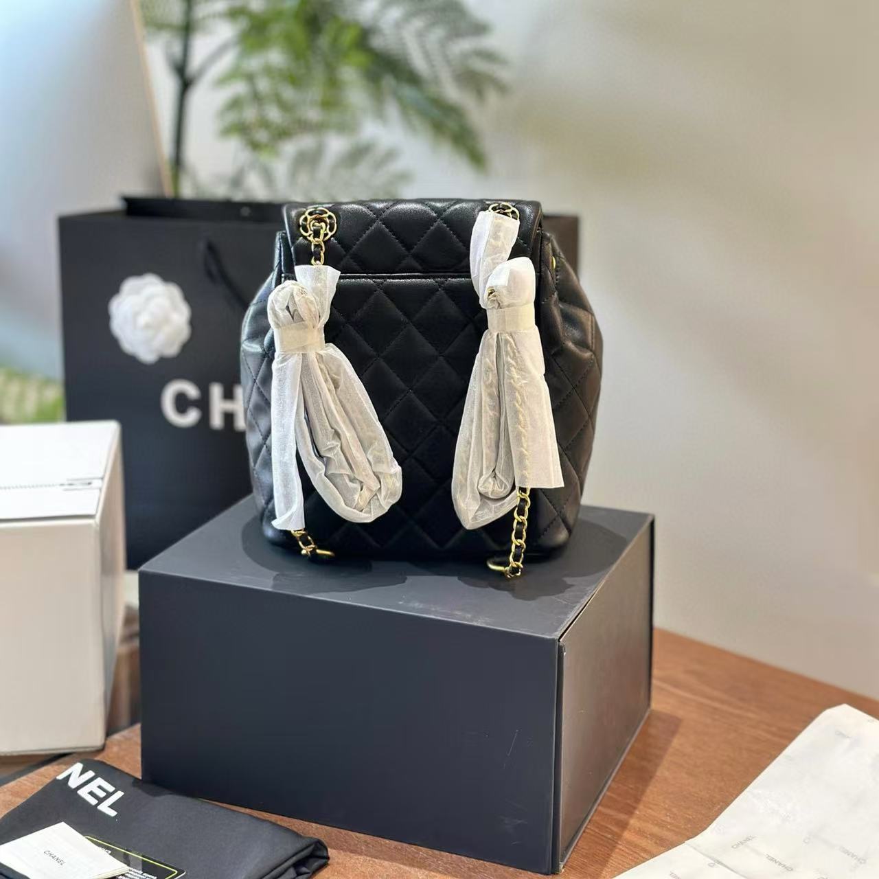 CHANE1 CF フラップ チェーン バックパック【50％割引+送料無料】