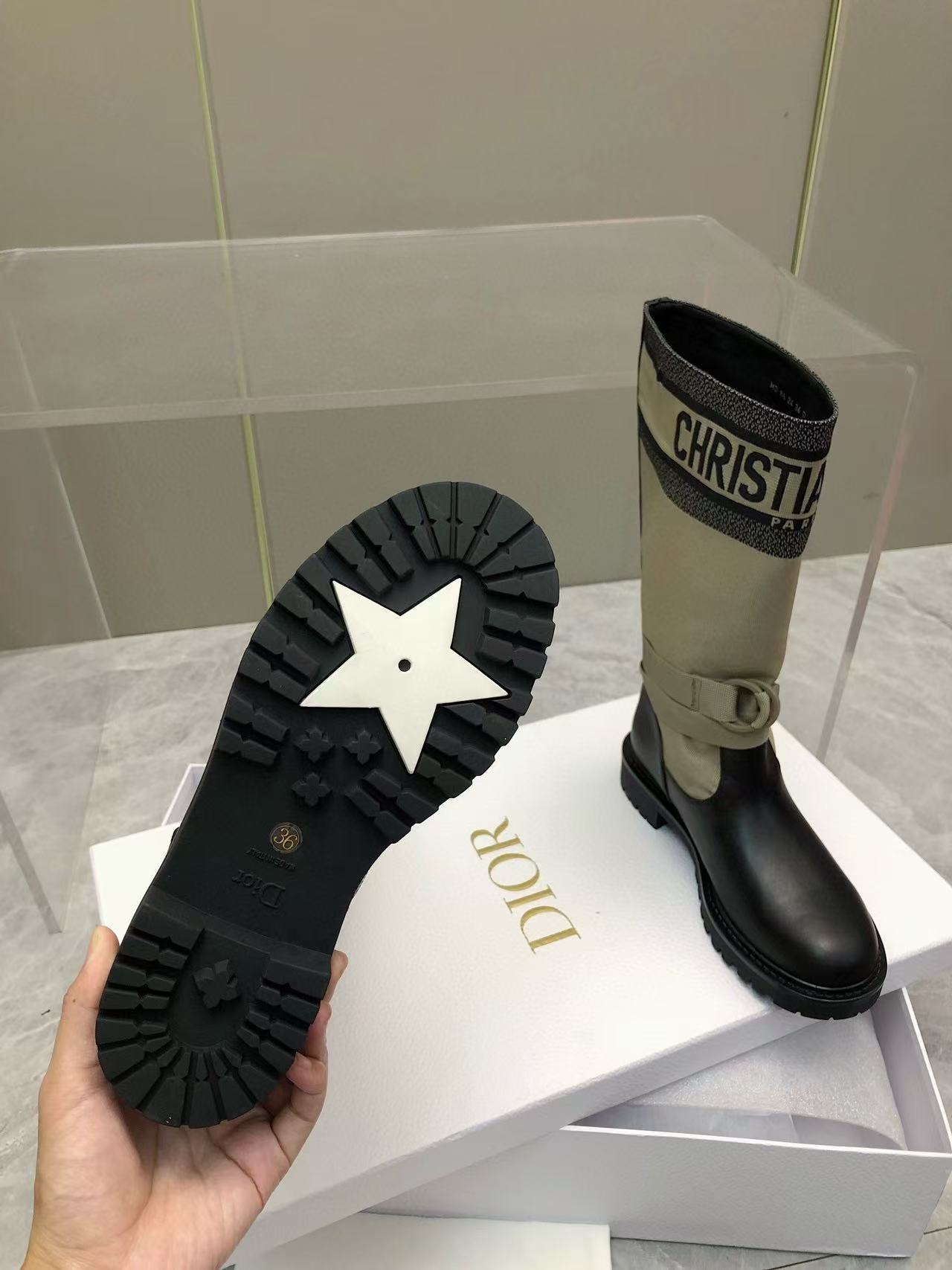 DI0R 高品質グラフィティライダーブーツ【50％割引+送料無料】