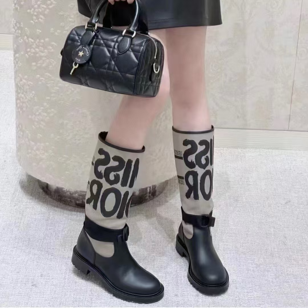 DI0R 高品質グラフィティ レタリング ブーツ【50％割引+送料無料】