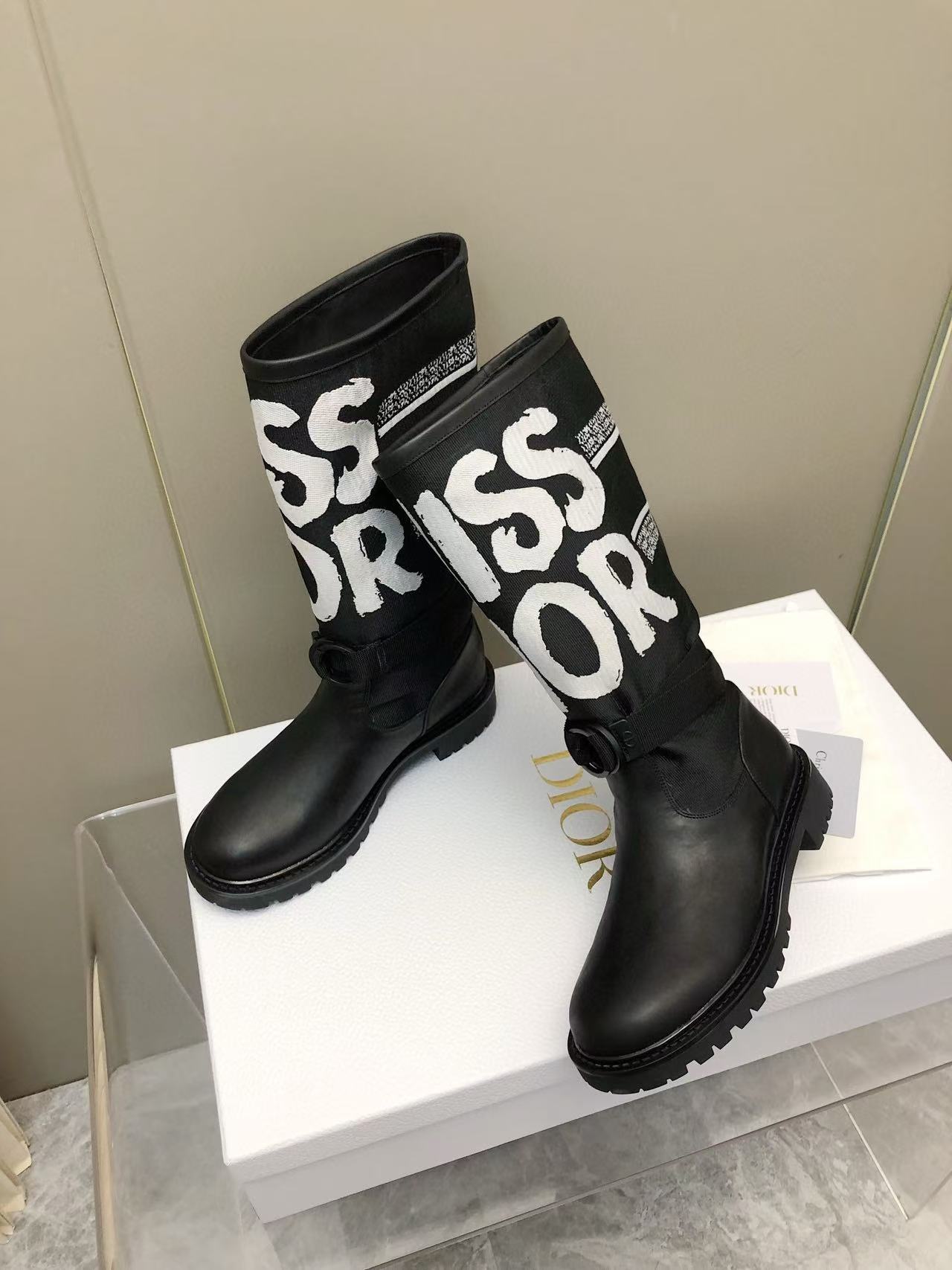 DI0R 高品質グラフィティ レタリング ブーツ【50％割引+送料無料】