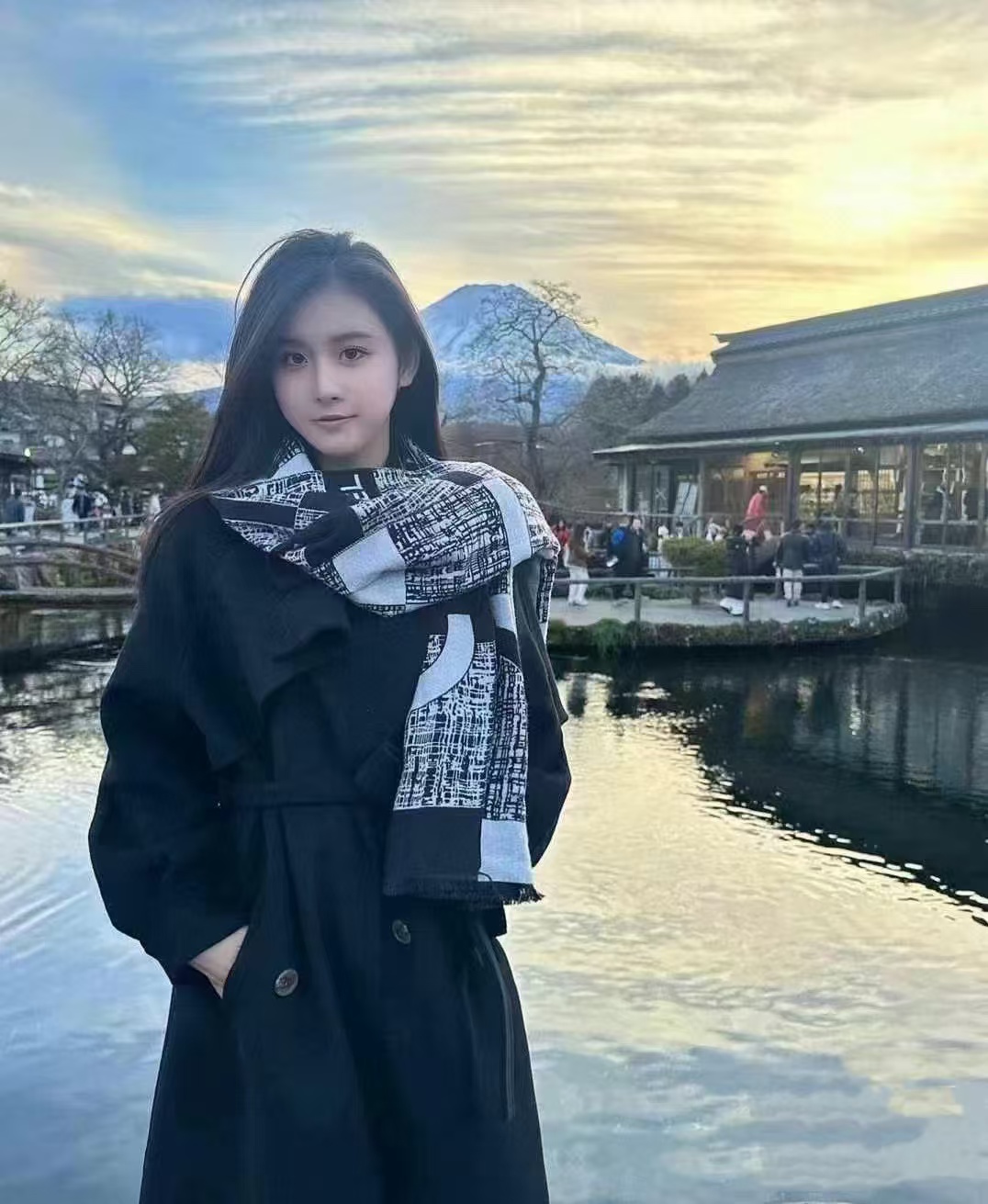 CHANE1 エッフェル塔 カシミア スカーフ【50％割引+送料無料】