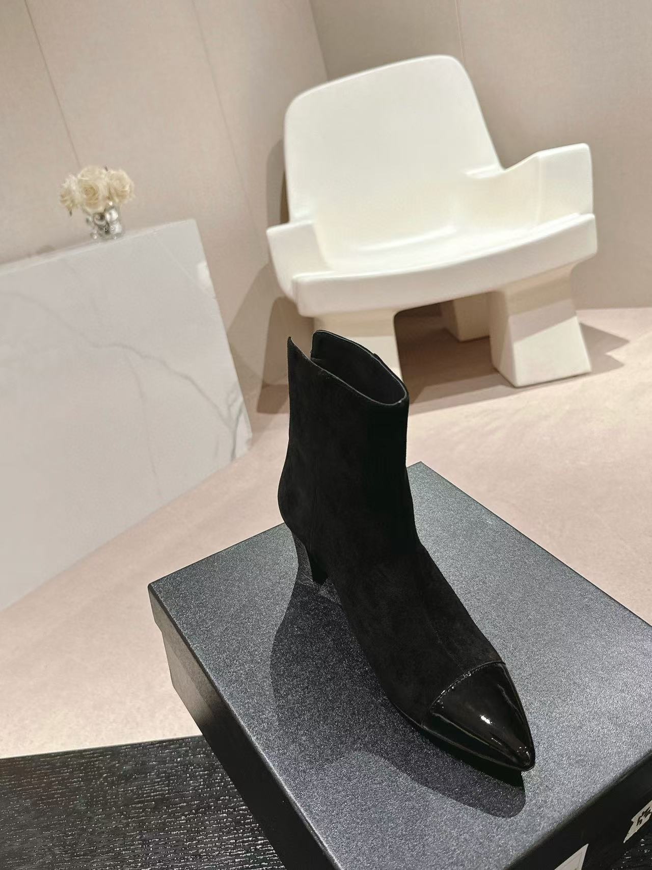 CHANE1 高品質ポインテッドトゥブーツ【50％割引+送料無料】