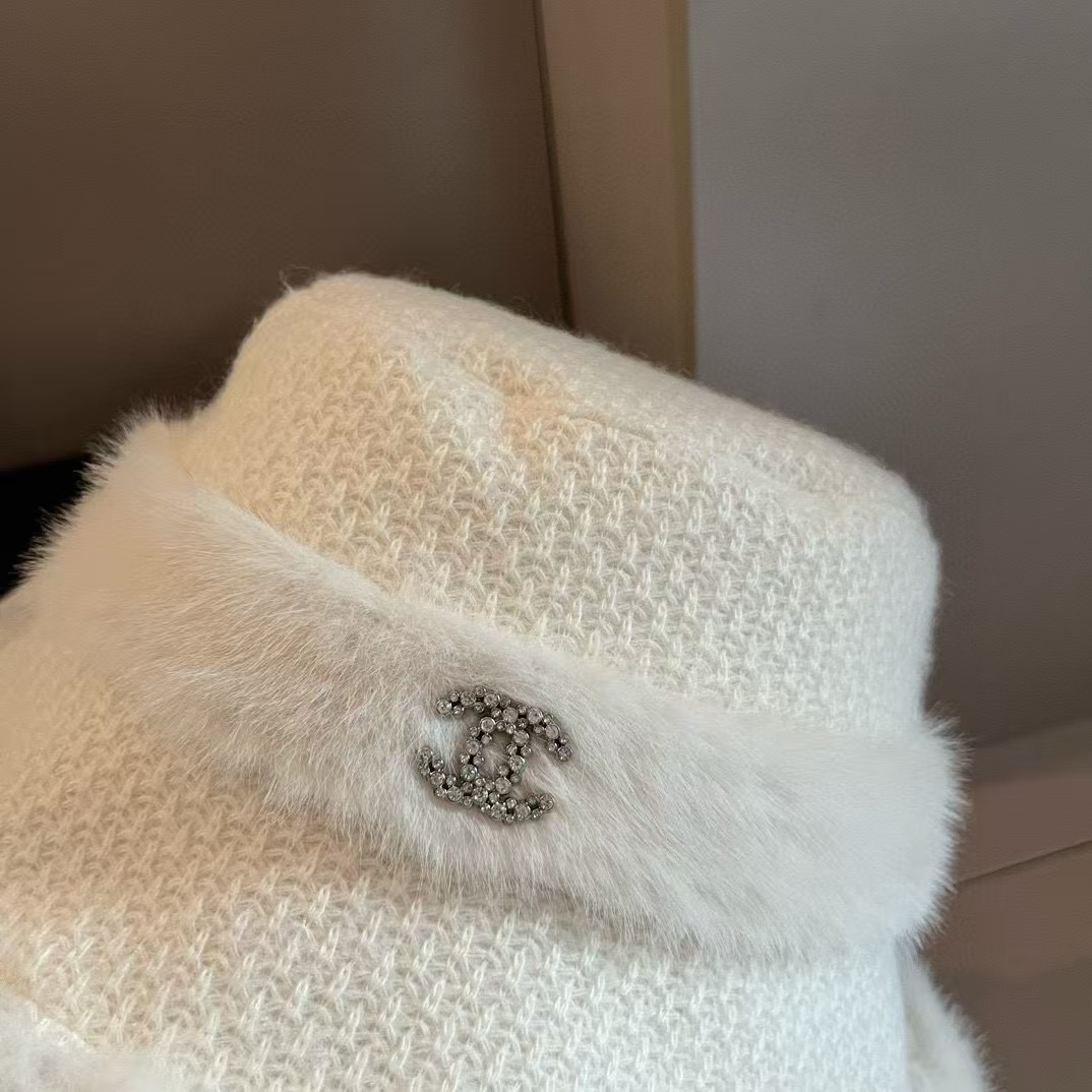 CHANE1 プラッシュウールバケットハット【50％割引+送料無料】