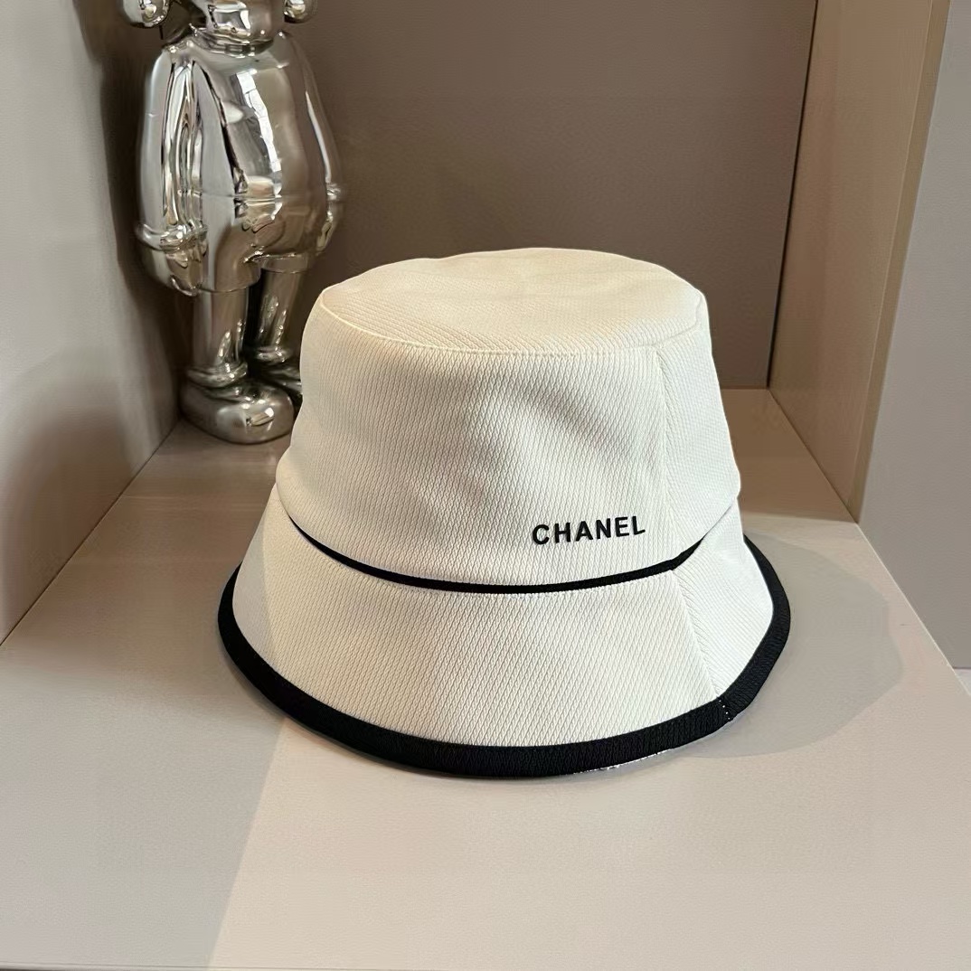 CHANE1 シンプルレターバケットハット【50％割引+送料無料】