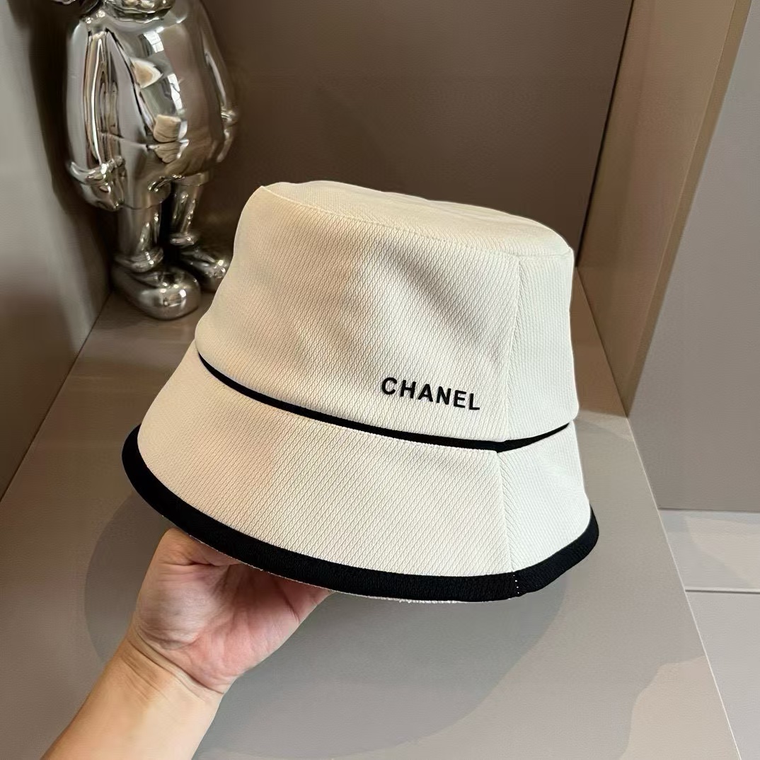 CHANE1 シンプルレターバケットハット【50％割引+送料無料】