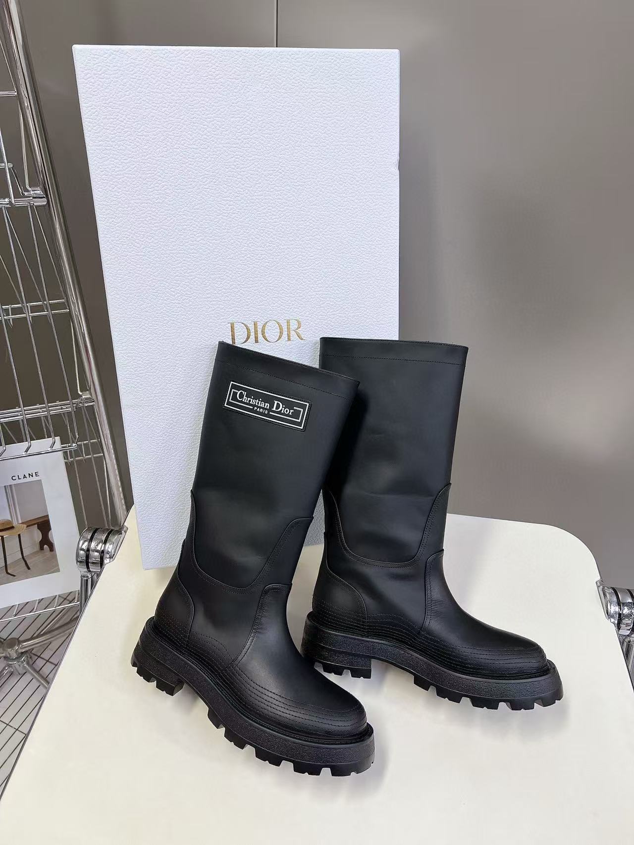 DI0R 高品質秋冬牛革ブーツ【50％割引+送料無料】