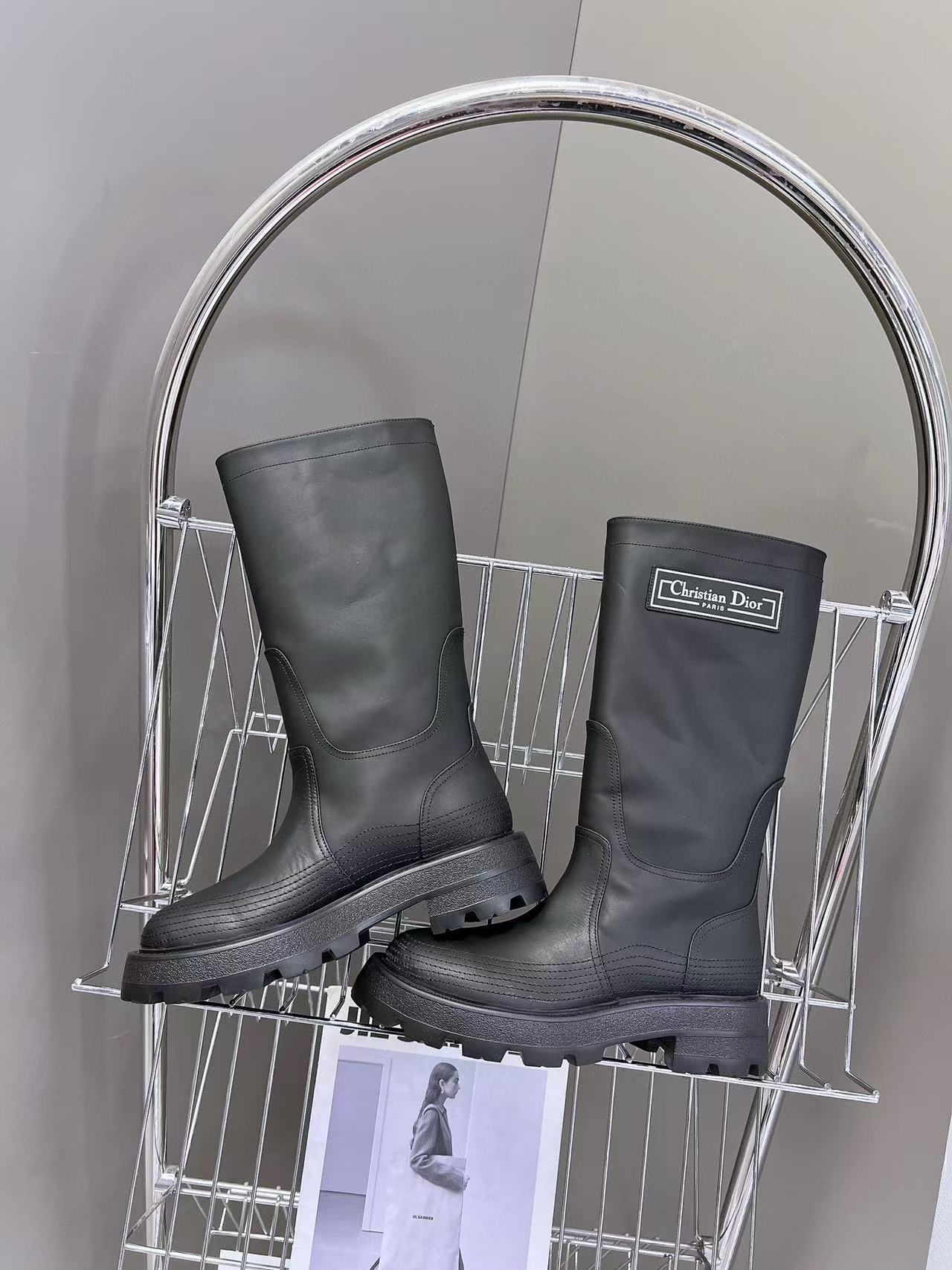 DI0R 高品質秋冬牛革ブーツ【50％割引+送料無料】