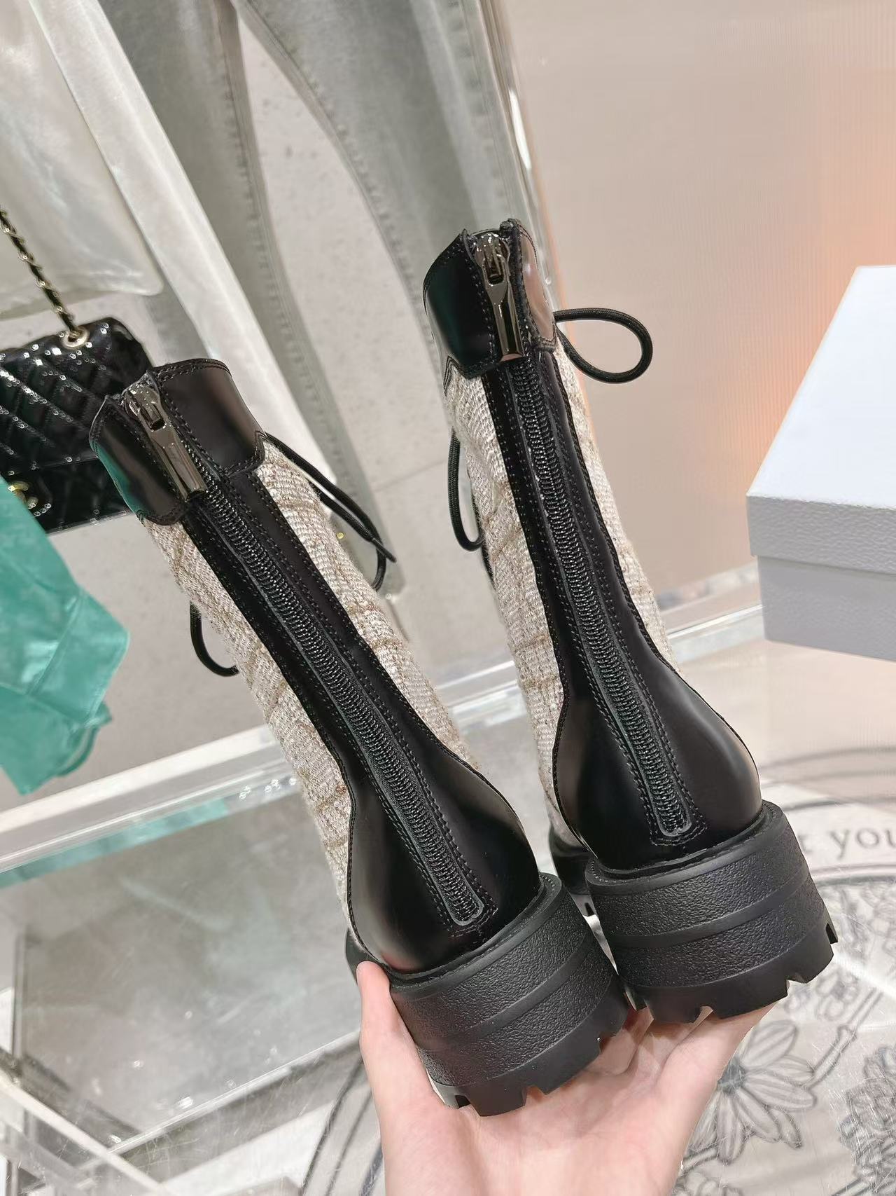 DI0R 高品質レースアップブーツ【50％割引+送料無料】