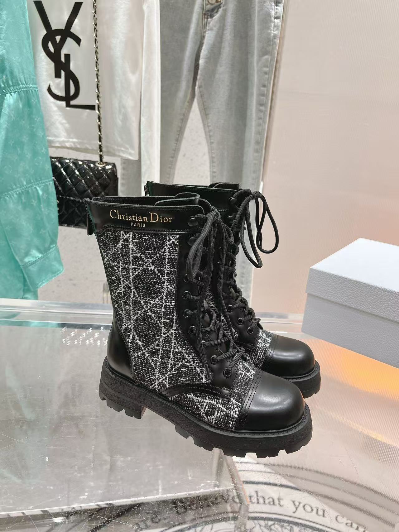 DI0R 高品質レースアップブーツ【50％割引+送料無料】