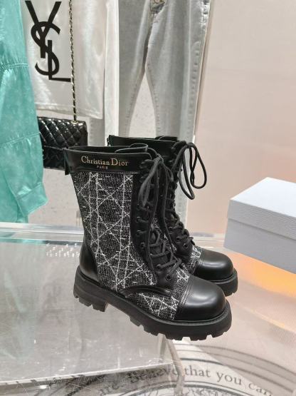 DI0R 高品質レースアップブーツ【50％割引+送料無料】