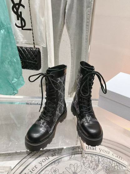 DI0R 高品質レースアップブーツ【50％割引+送料無料】