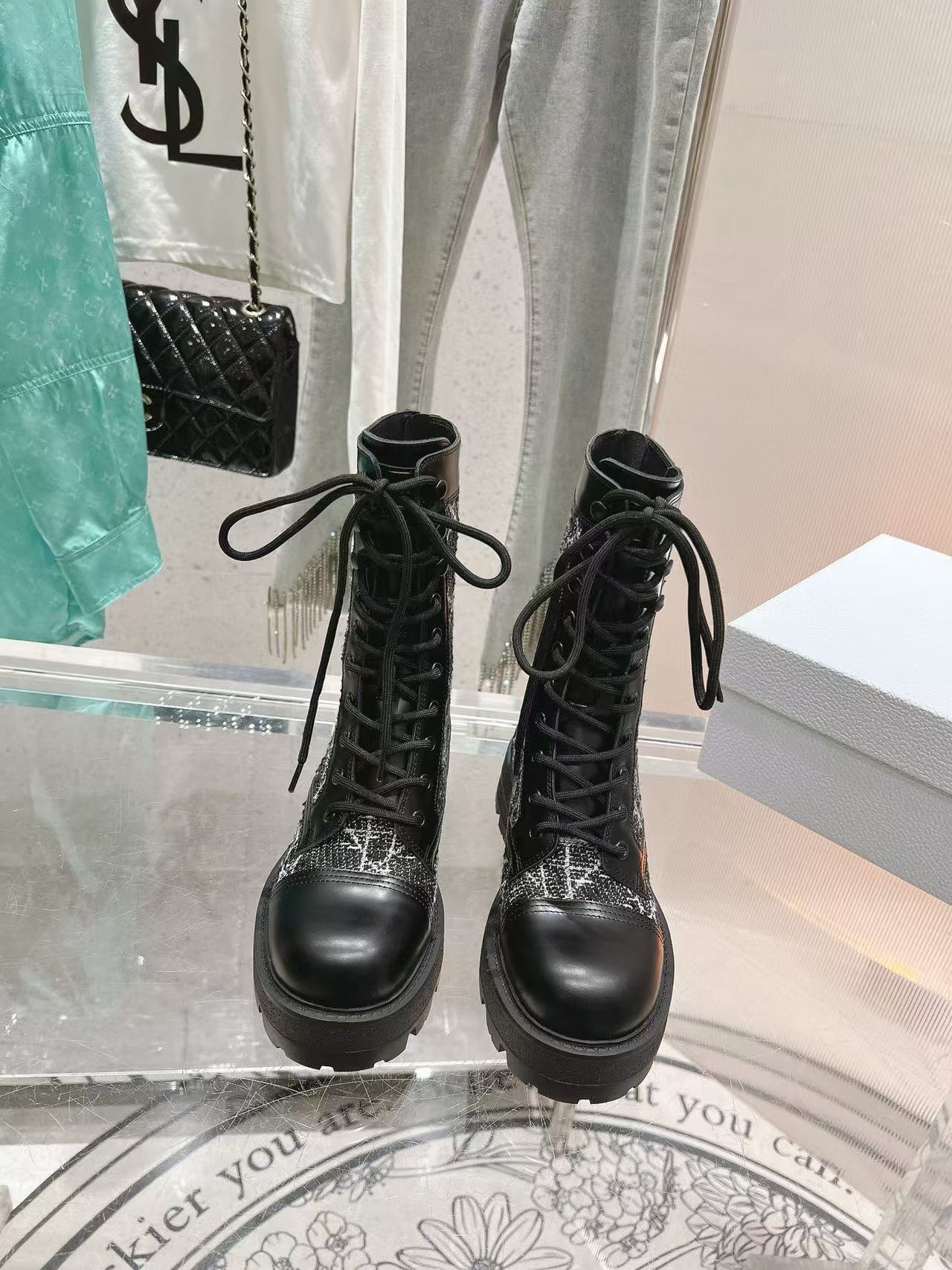 DI0R 高品質レースアップブーツ【50％割引+送料無料】