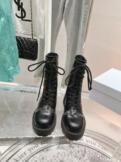 DI0R 高品質レースアップブーツ【50％割引+送料無料】